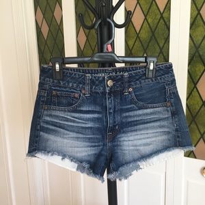 Size 2 AE High Rise Festival Shorts